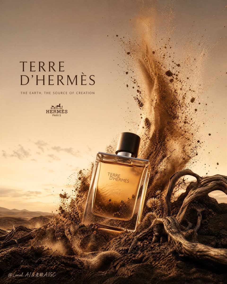 Terre d’Hermès Sand Burst Ad