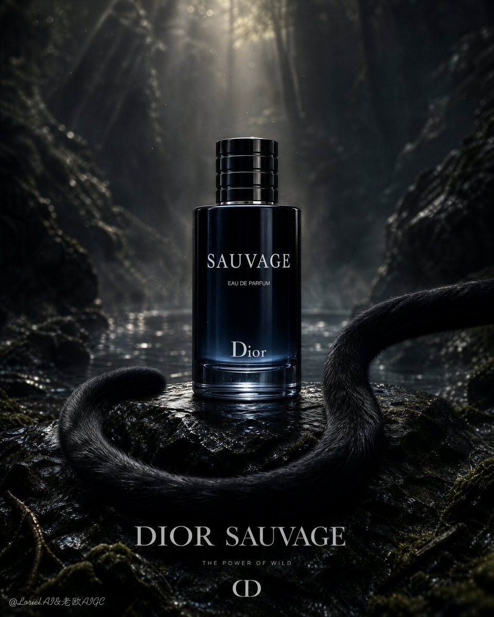 Sauvage Forest Perfume Poster