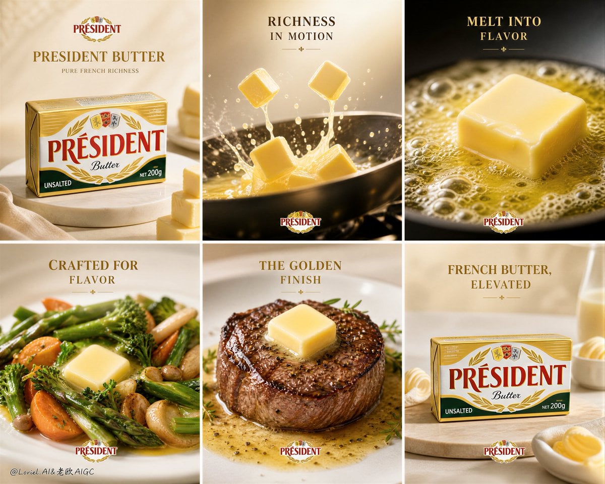 Président Butter Campaign Poster