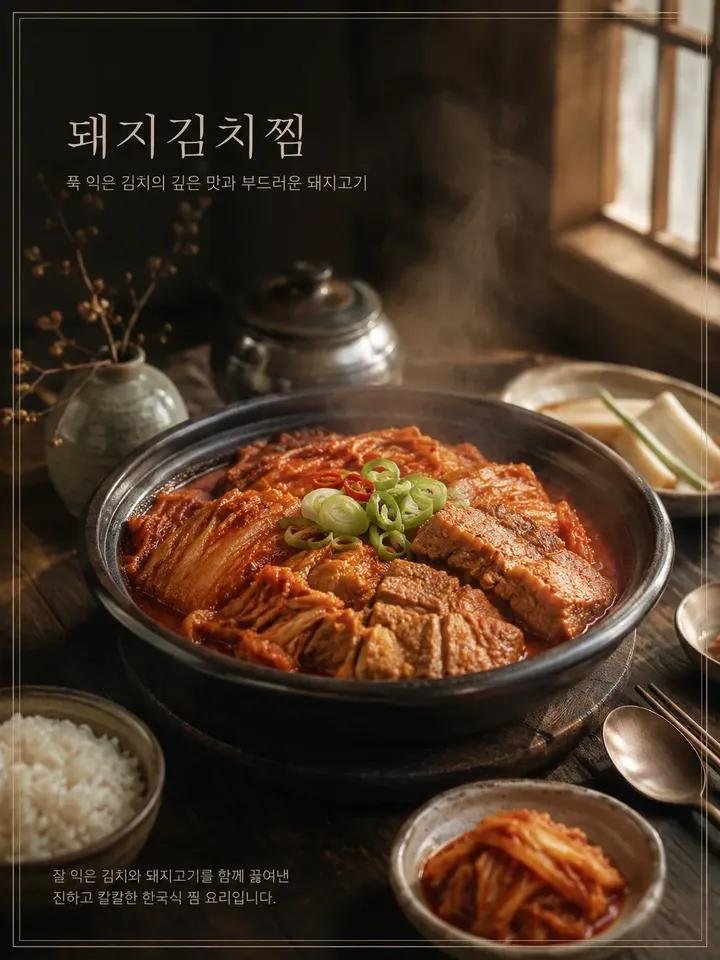 Korean Pork Kimchi Jjim Ad
