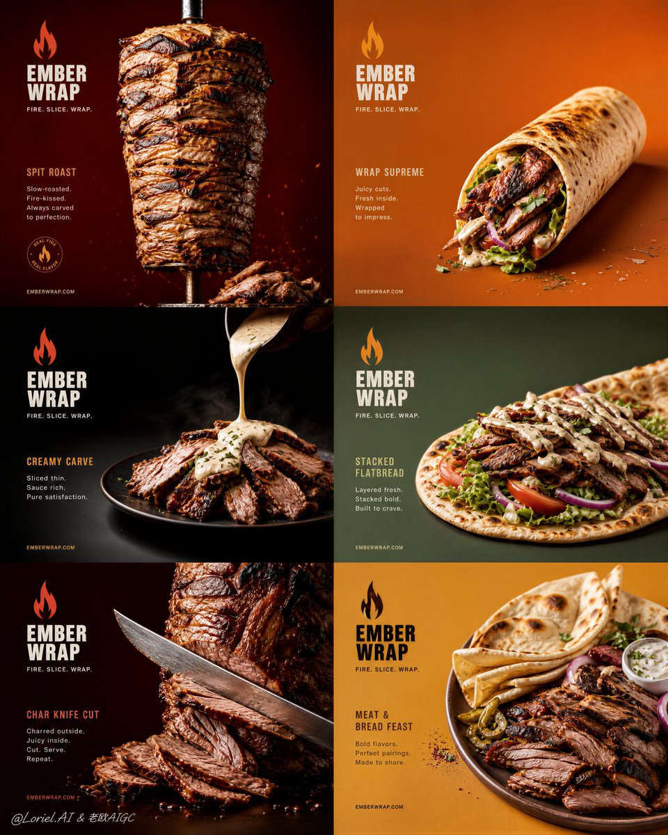 Premium Grilled Meat Poster
