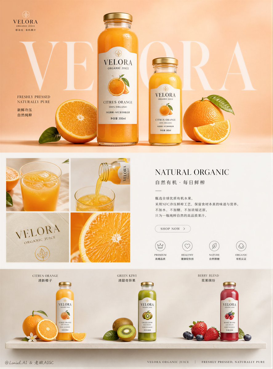 Premium Juice Detail Page