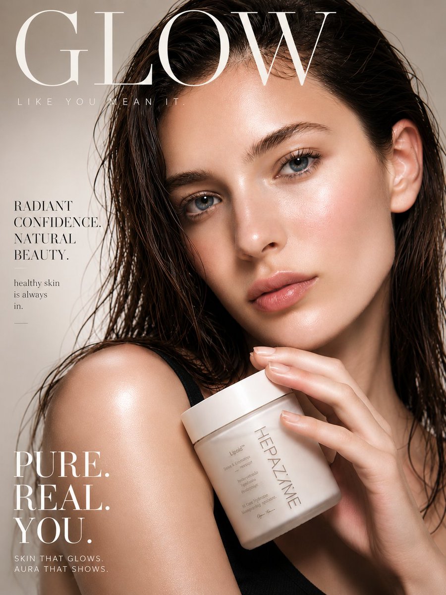 Luxury Skincare Portrait