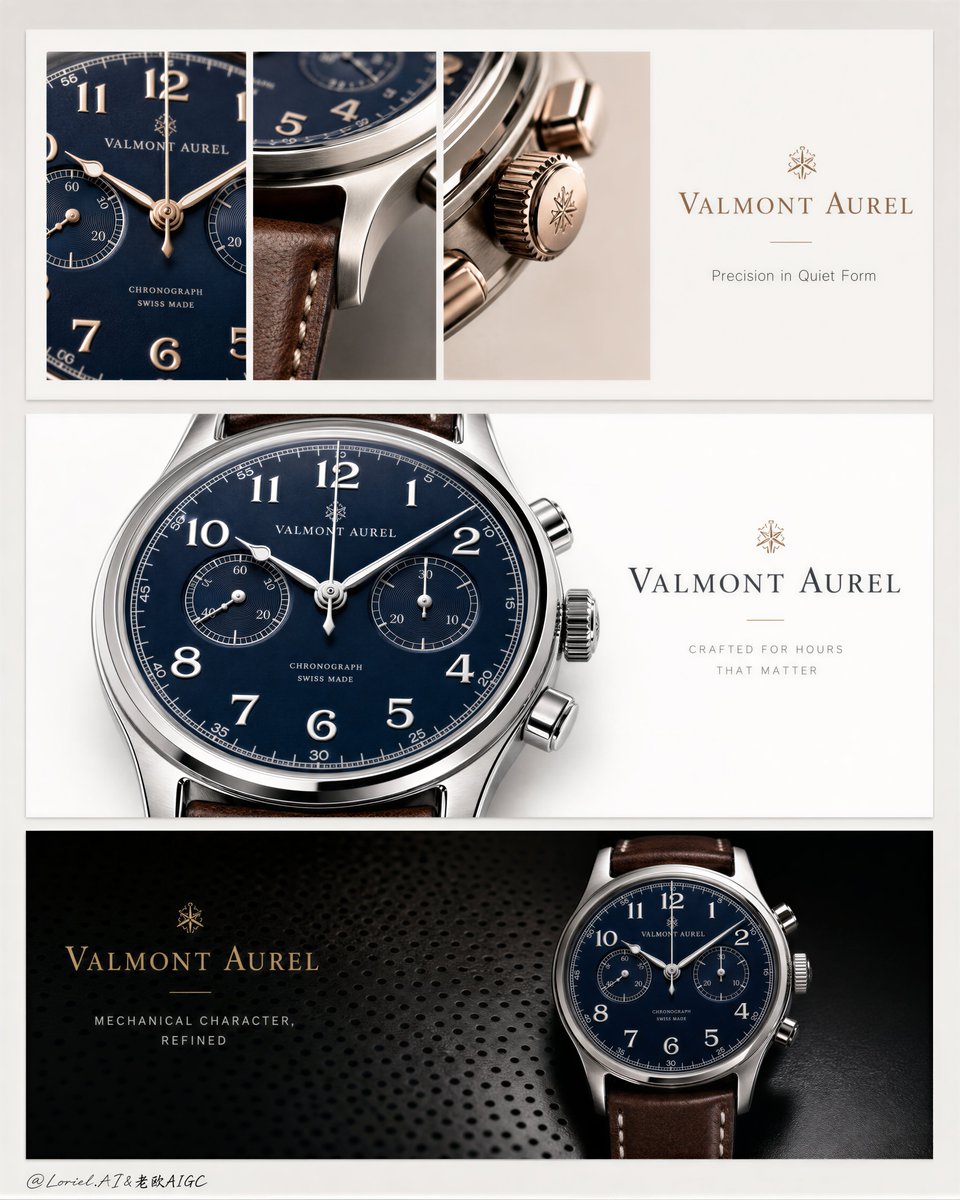 Luxury Watch Campaign Board