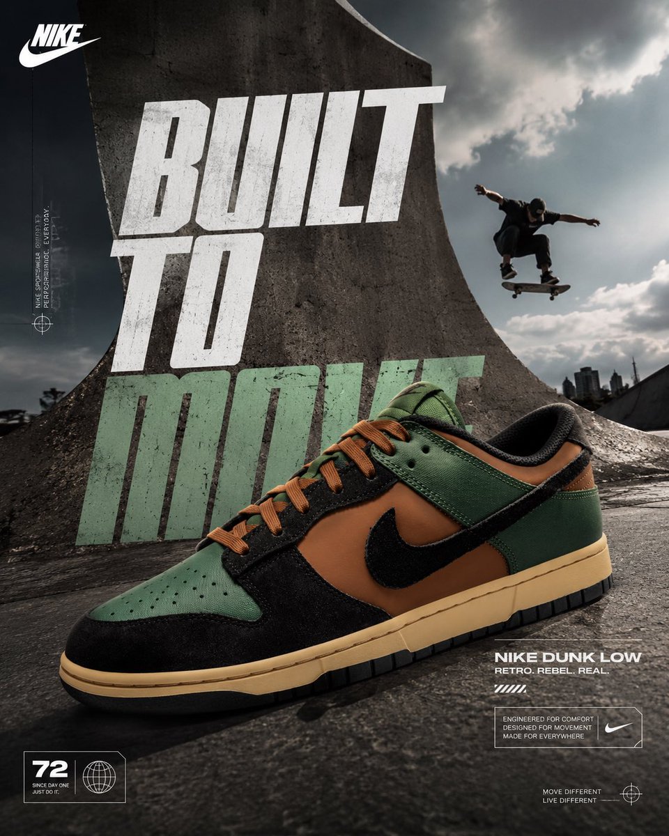Nike Skate Ramp Sneaker Poster