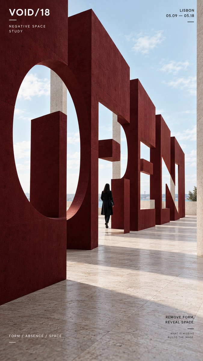 Anamorphic Open Typography