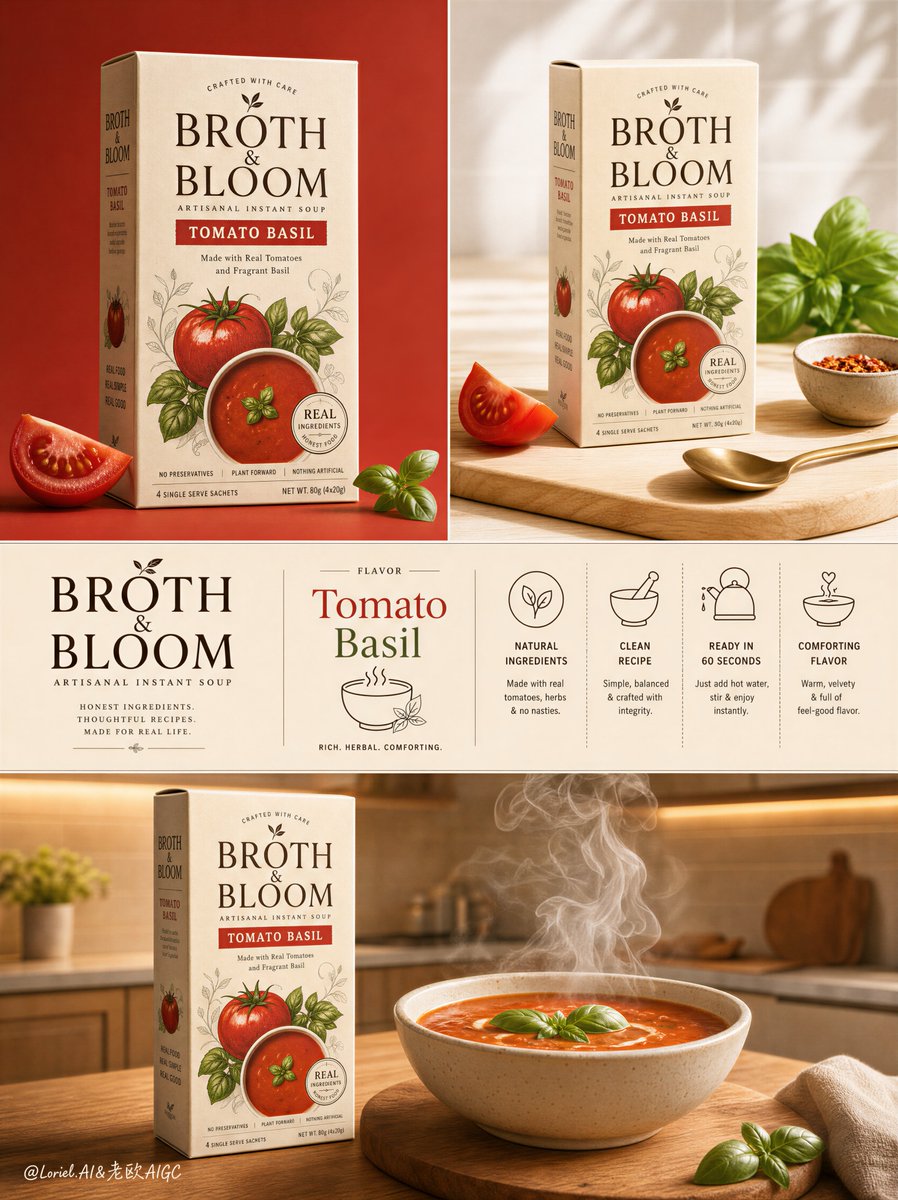 Tomato Basil Soup Campaign Board